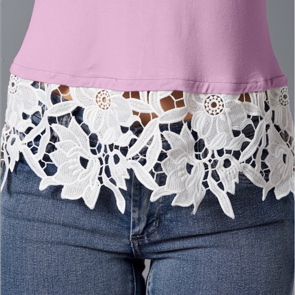 Back Lace Up Top - Picture 2 of 4